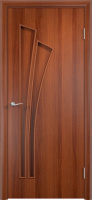 Межкомнатная дверь Тип С-07 Глухая Итальянский орех