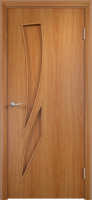 Межкомнатная дверь Тип С-02 Глухая Миланский орех