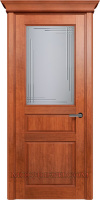 Межкомнатная дверь Status Classic 532 стекло сатинато белое Грань Анегри