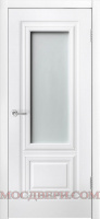 Межкомнатная дверь Лайт 2 эмаль остекленная RAL 9003